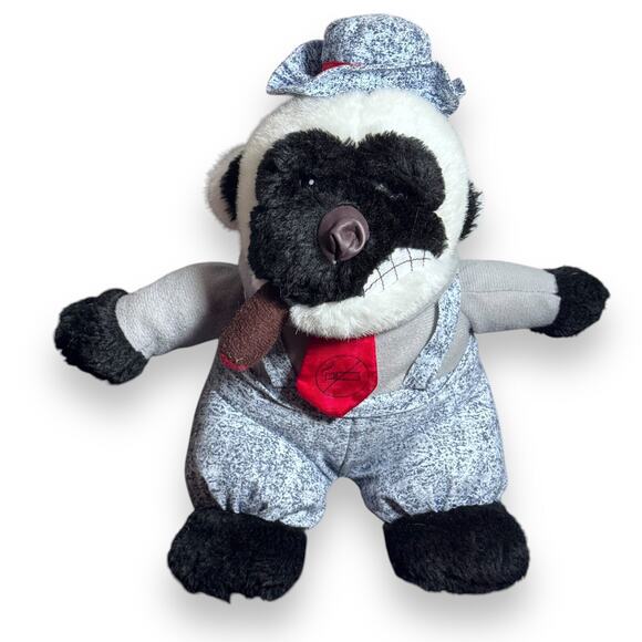 RARE - NO SMOKING TIE w/ CIGAR IN MOUTH 9.5” Hugfun Hug Fun Gorilla Plush - Picture 1 of 5